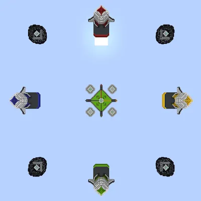 Starvoid - Bedwars Map (Fixed Chunk Issue and 1.12.2 and 1.16.5)