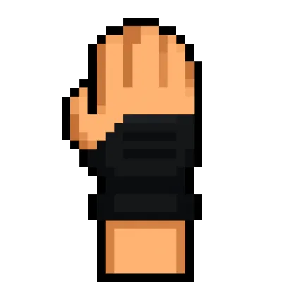 Cursor Black mittens