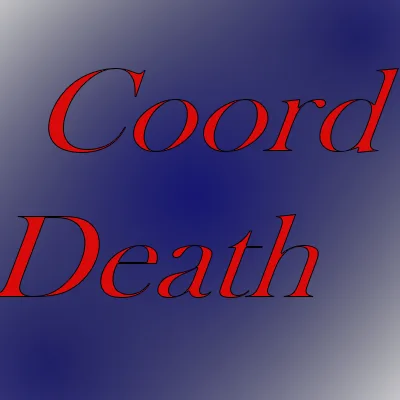 Coordinates Last Death
