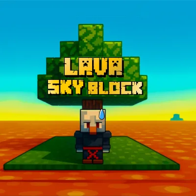 Lava Sky-Block
