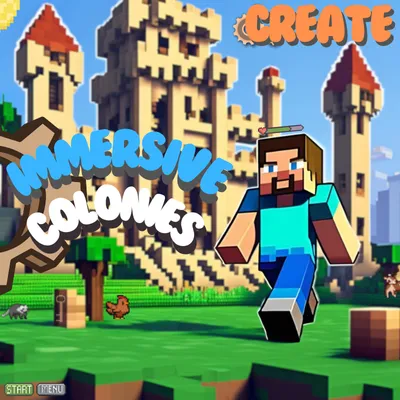Create: Immersive Colonies - модпак для Майнкрафт - Зона Крафта
