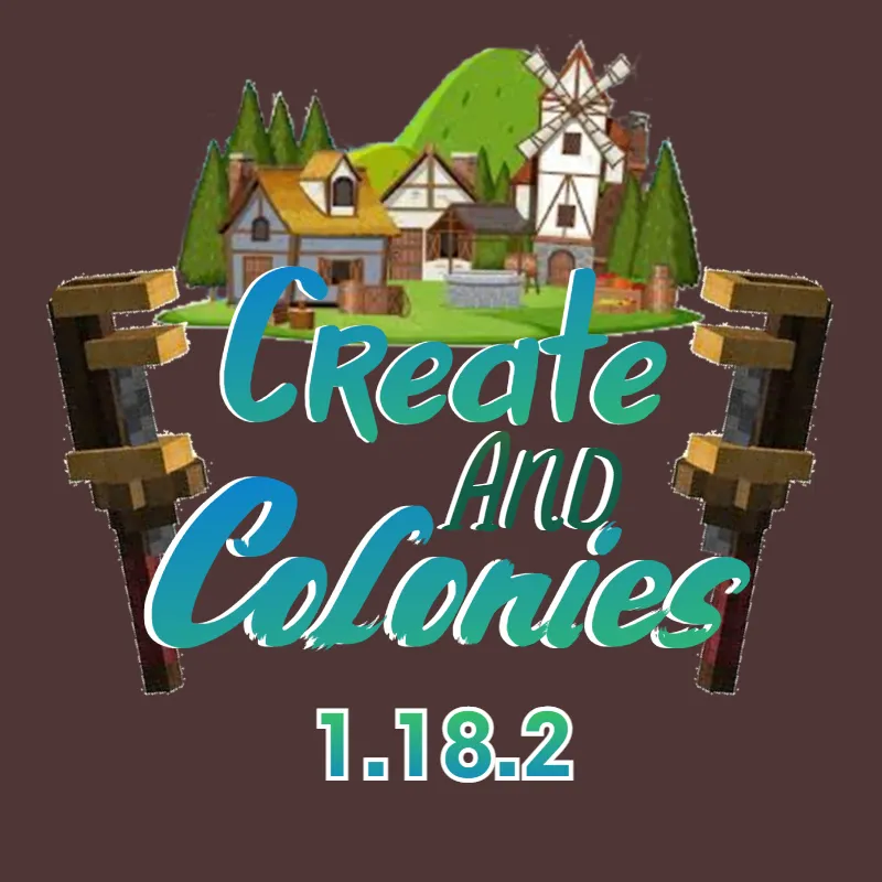 Create & Colonies - модпак для Майнкрафт - Зона Крафта