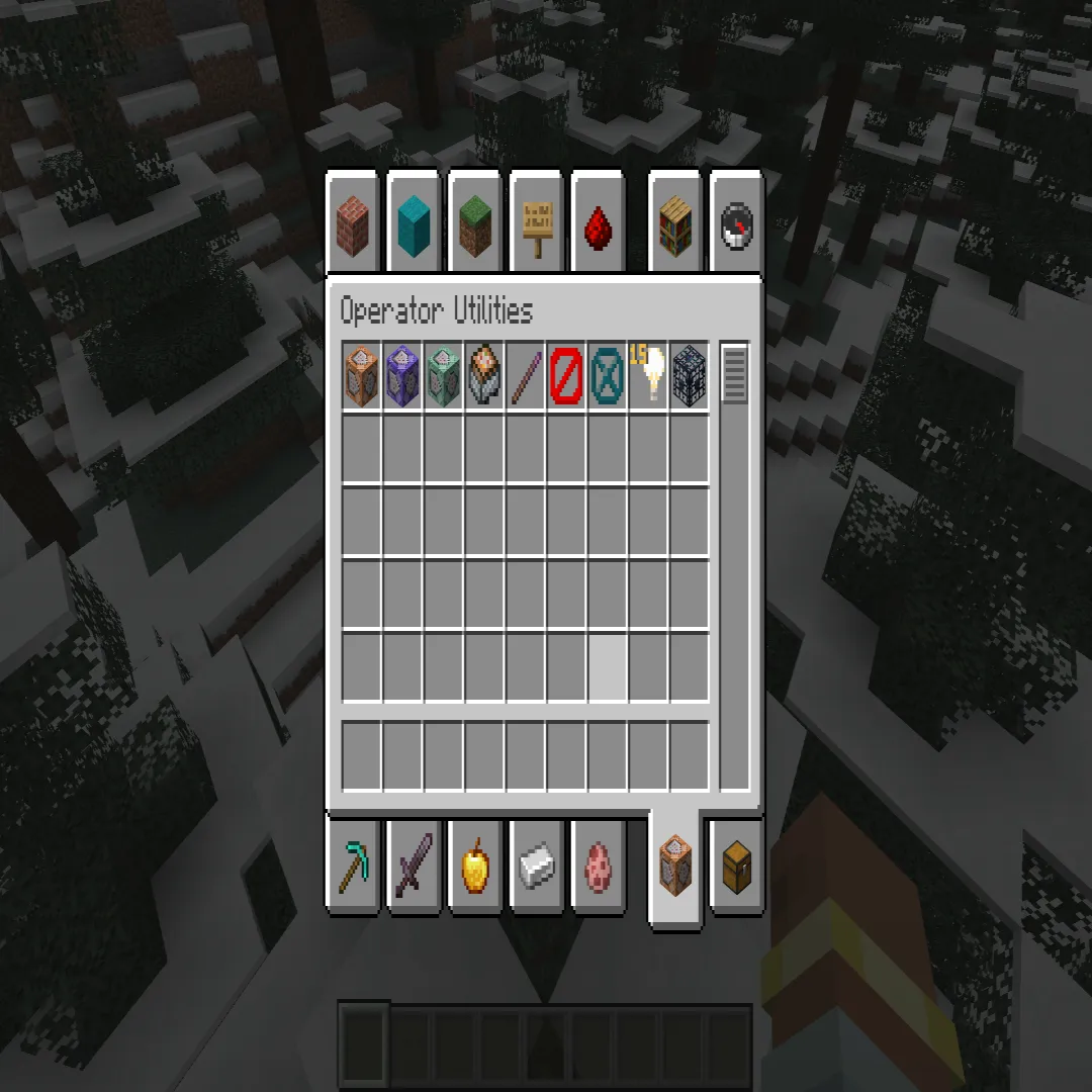 Creative Mode Utilities