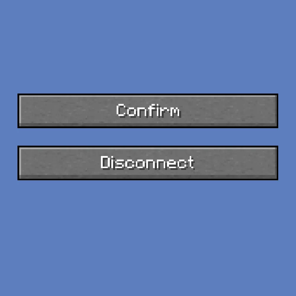 Confirm Disconnect