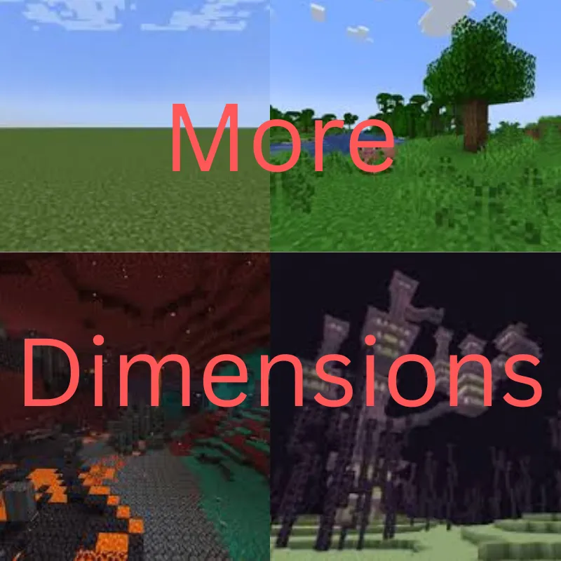 More Dimensions (Datapack version)