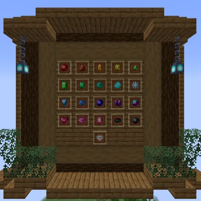 Prettyfull World: Gems - Fabric