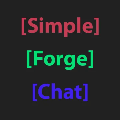 Simple Forge Chat