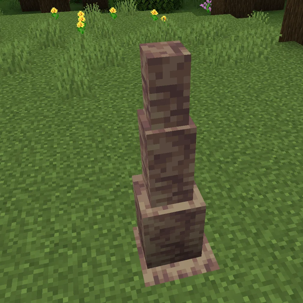 Pointed Dripstone 3D