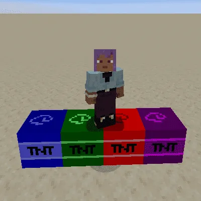 Random TNT: Adds 4 useless TNT blocks
