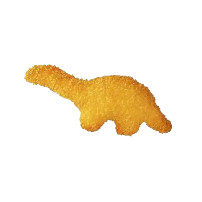 Dino chicken nugget texture pack