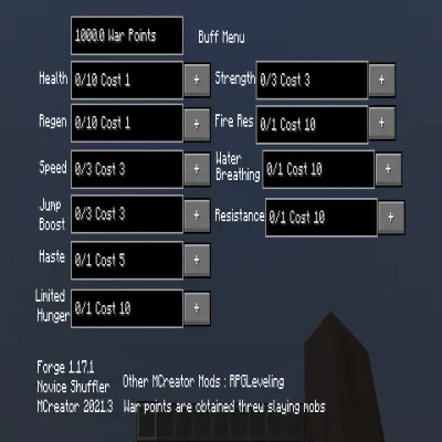 RPG Buffs