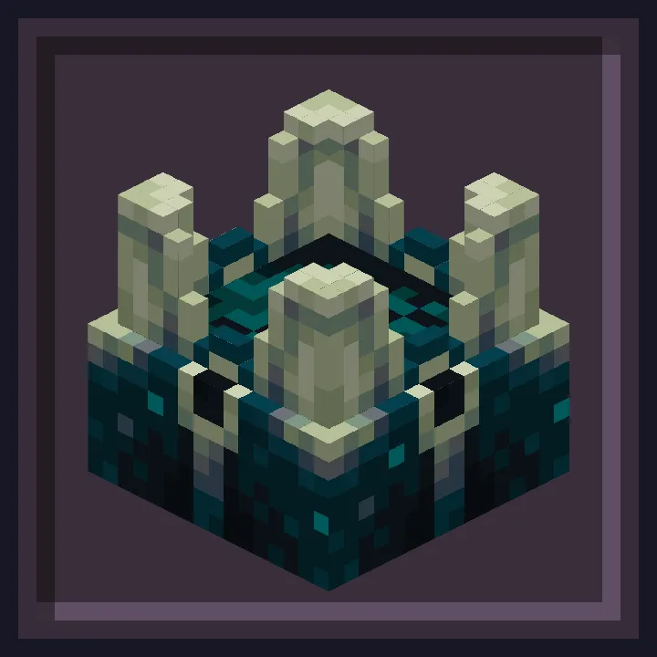 Undopia 3D Sculk Shrieker