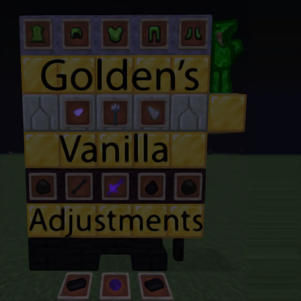 Golden's Vanilla Adjustments