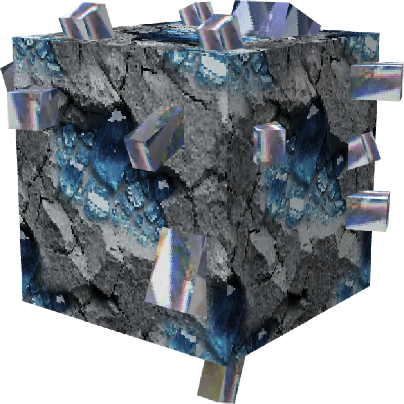 ORE 3d BLOCK texture LITE PACK