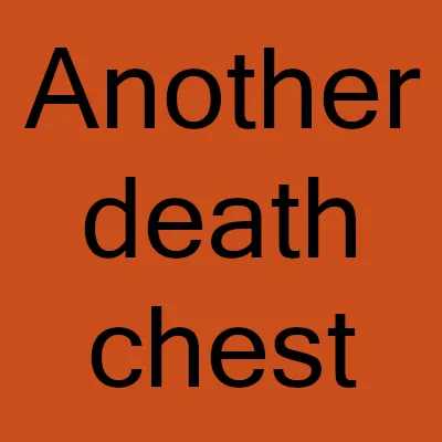 Another death chest Моды