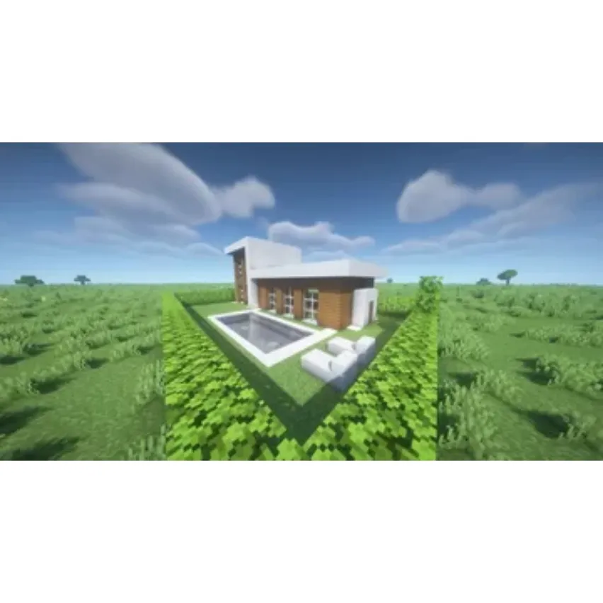 Modern Wooden Mansion