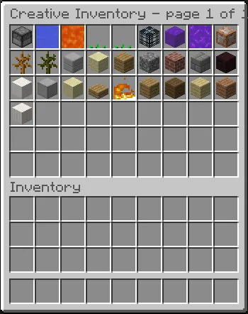 Creative Inventory