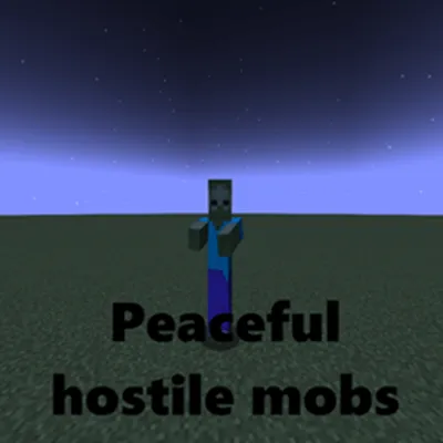 Peaceful Hostile Mobs