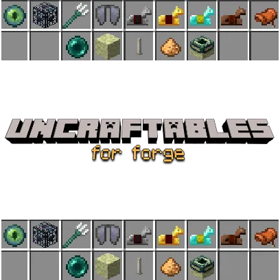Uncraftables For Forge