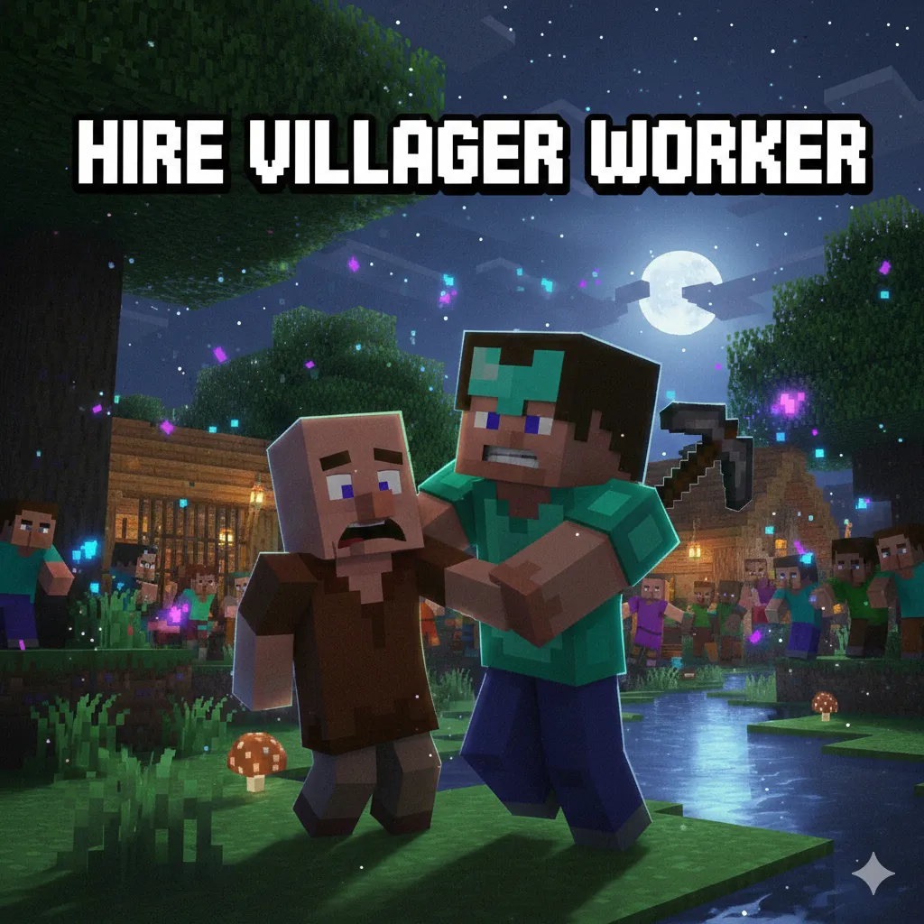 Hire villager worker