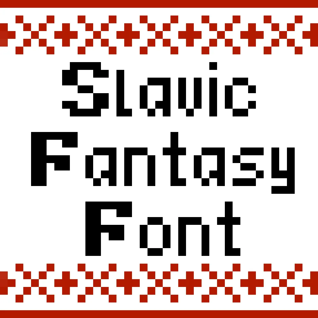 Slavic Fantasy Font