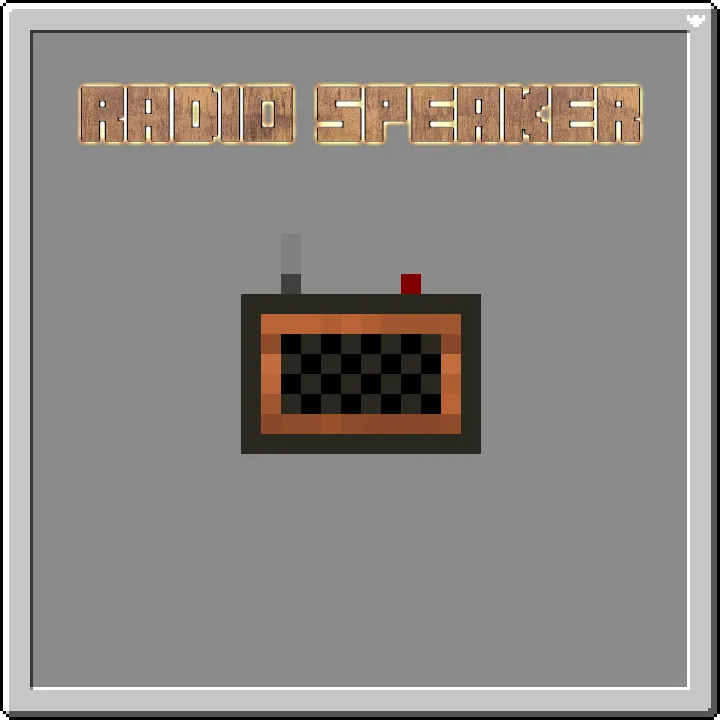 Tax' Radio Speaker