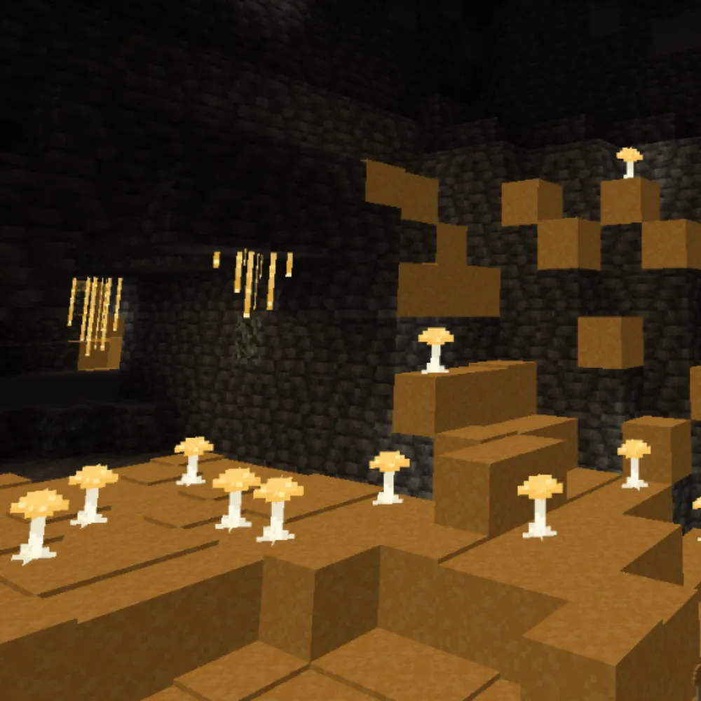 Golden Glowing Grotto