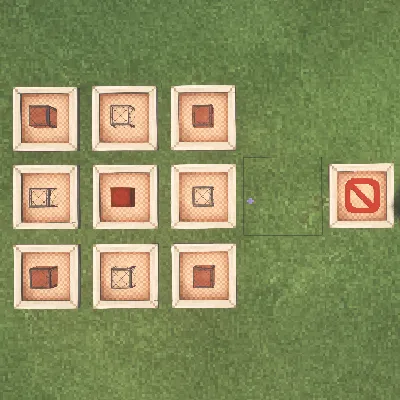 Craftable barrier and structure void