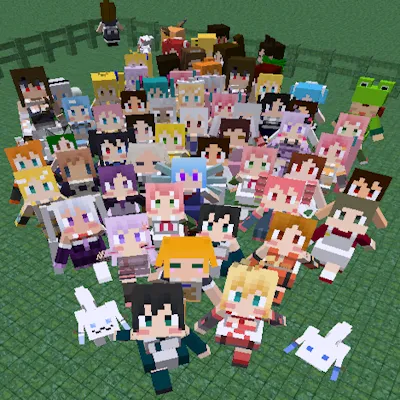 Little Maid Mob Ultimate Pack (All JP Forum Skins and Models!)
