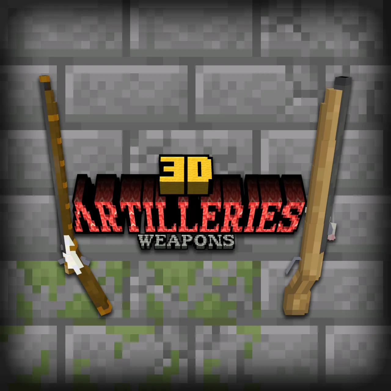 Sky's 3D Artilleries Weapons
