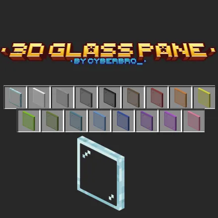Glass pane 3D