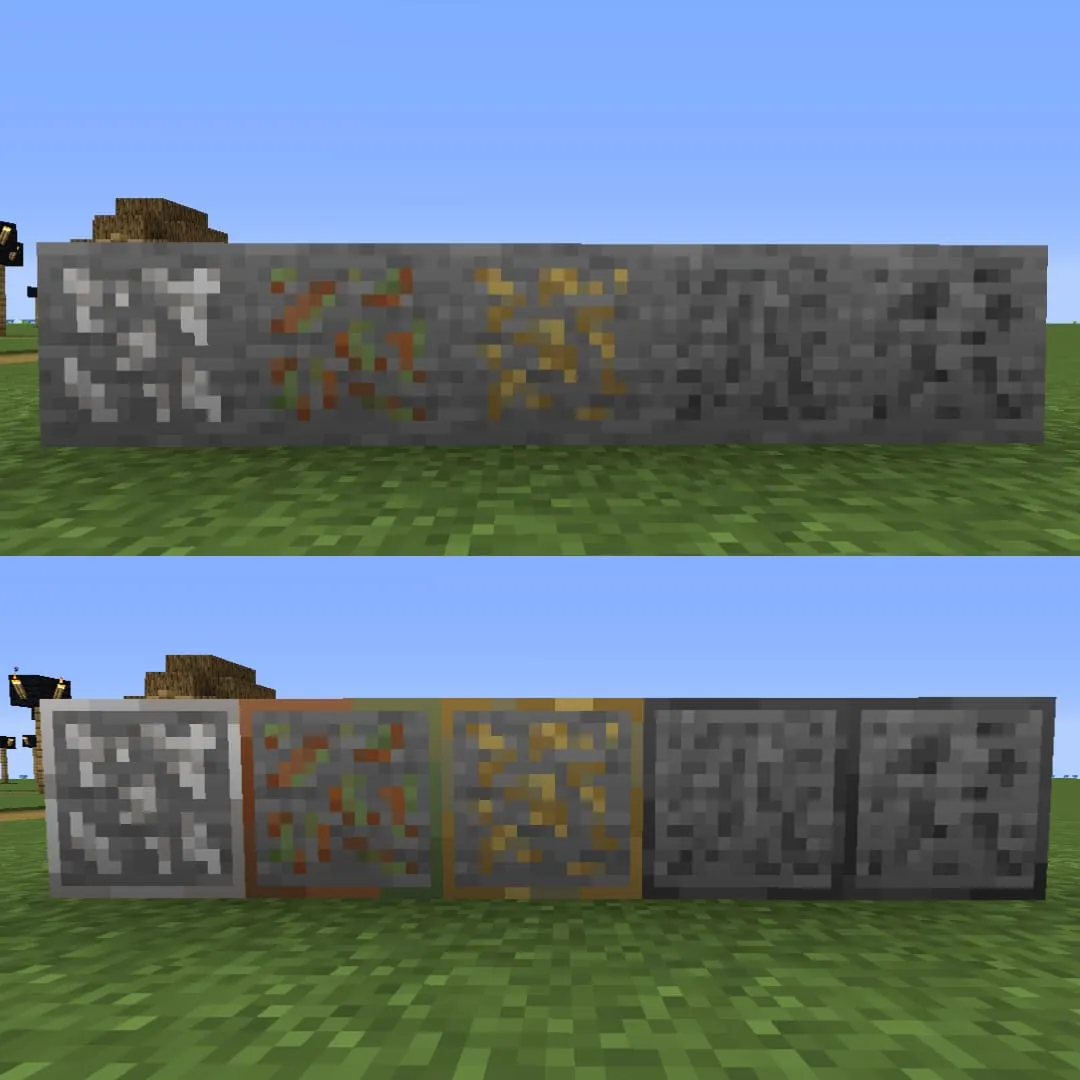 Modern Warfare Cubed Ore Retexture