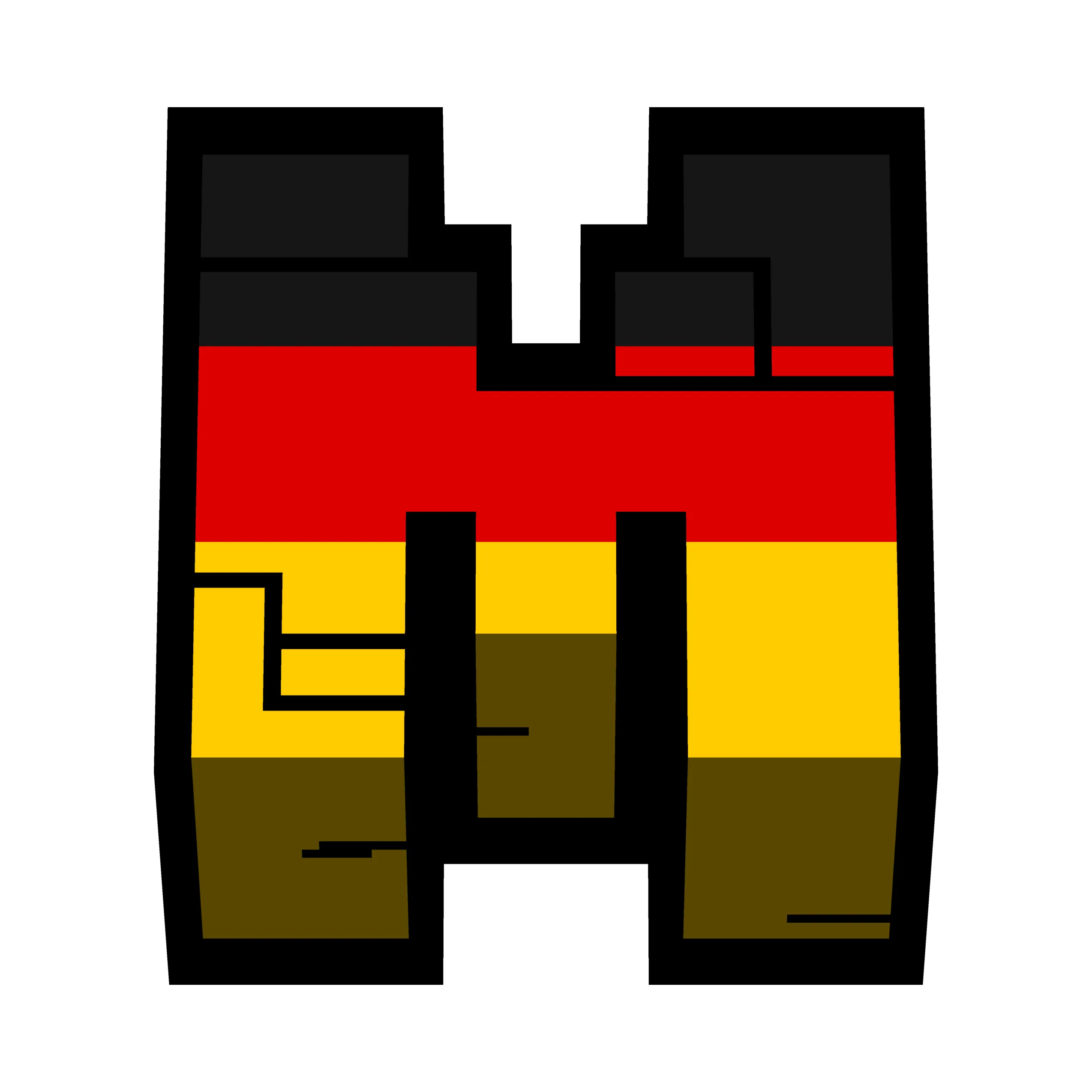German Title Menu - Country Flag Edition