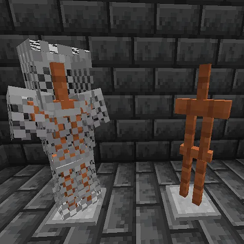 Acacia Armor Stand