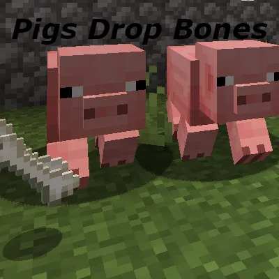Pigs Can Drop Bones
