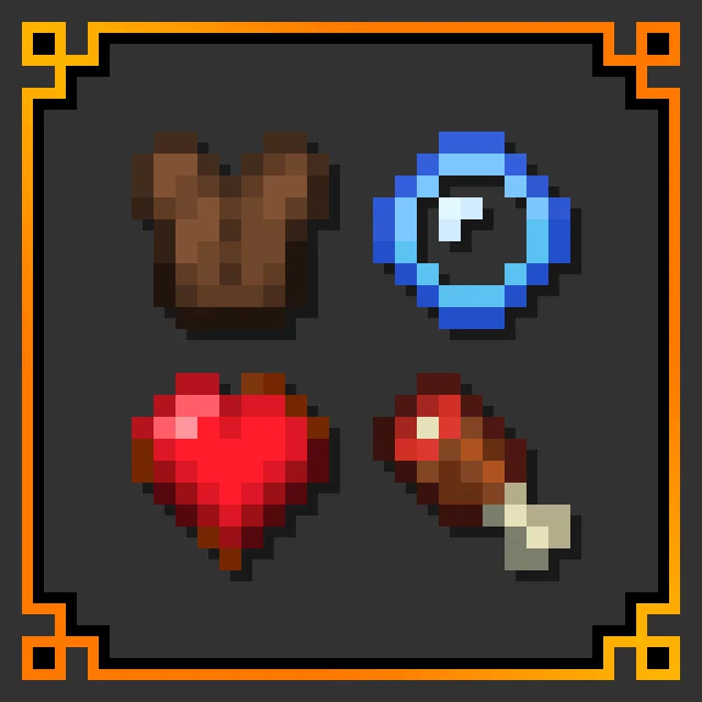 Recolored Survival Bars (RSB) [Leather]