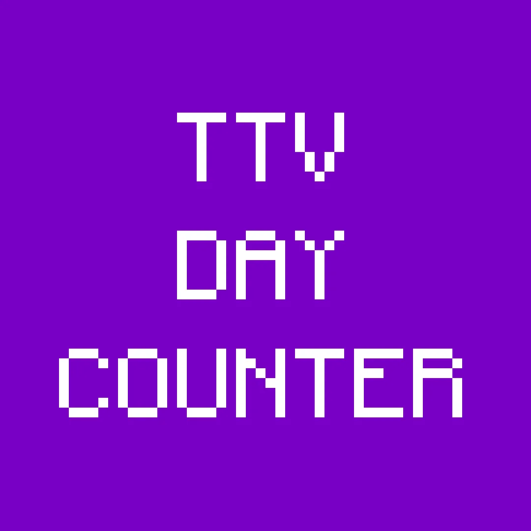 TTV Day Counter by HarrysTech