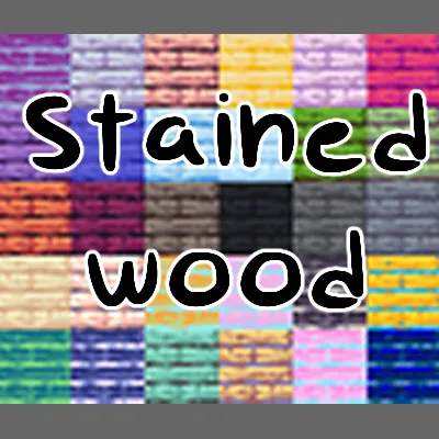 Stained Wood pack