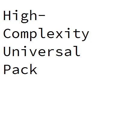 High-Complexity Universal Pack(HCUP)