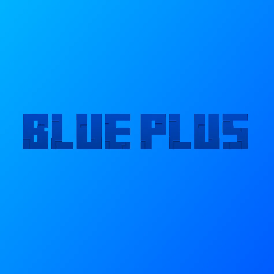 blue plus