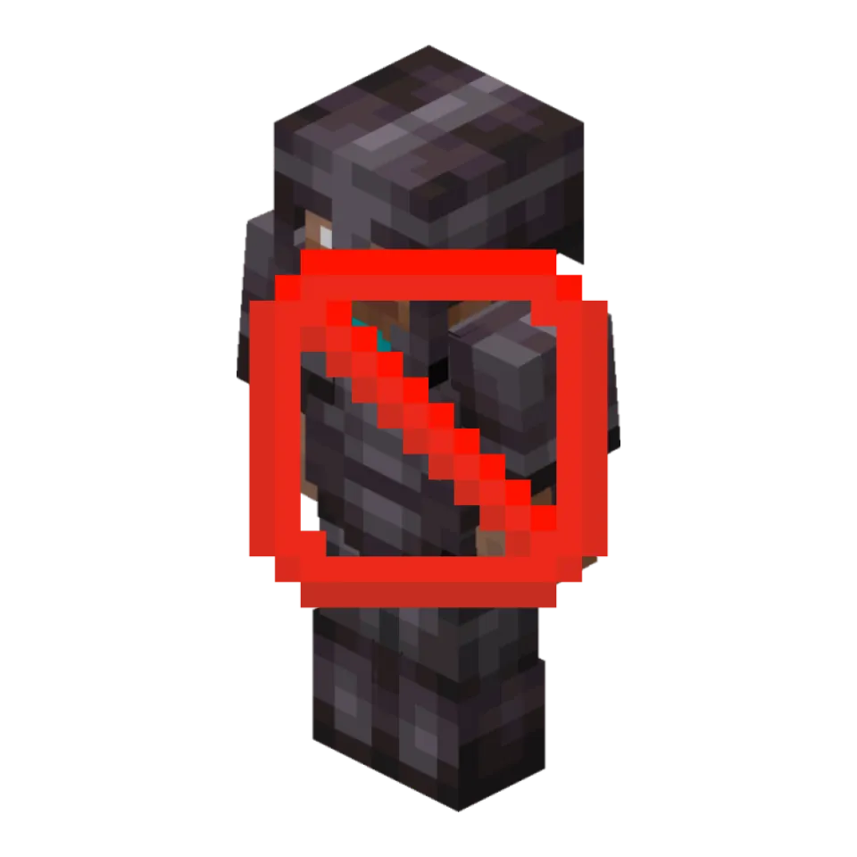 No Netherite Armor