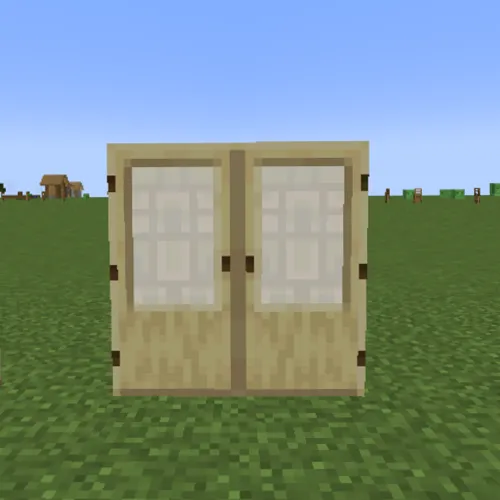 Better doors!! (Connecting doors open at the same time.)