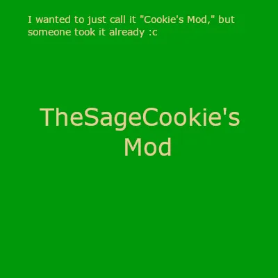 TheSageCookie's Thing