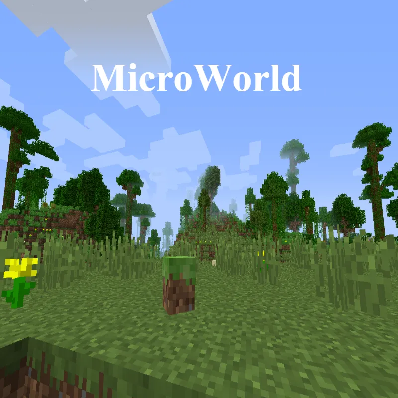 MicroWorld - модпак для Майнкрафт - Зона Крафта