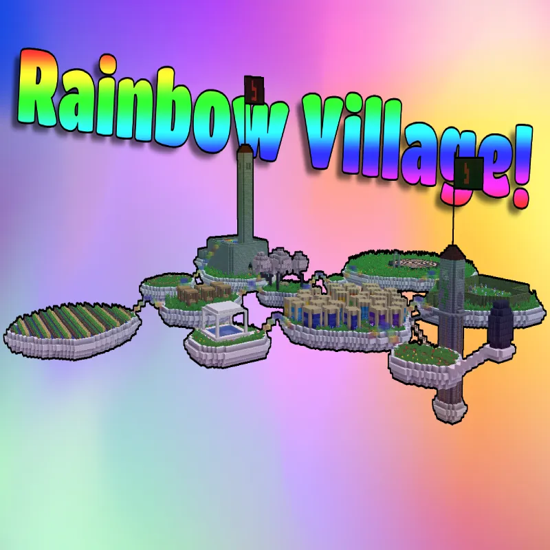 Arcatextor's Rainbow Village
