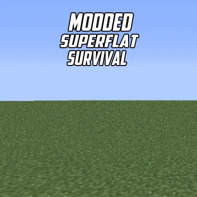 Modded SuperFlat Survival