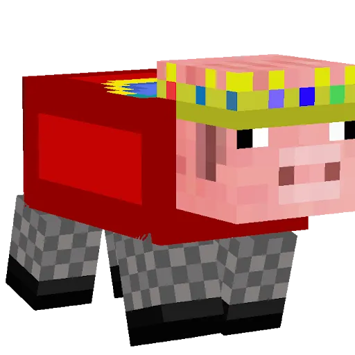 Technoblade PIg Nametag