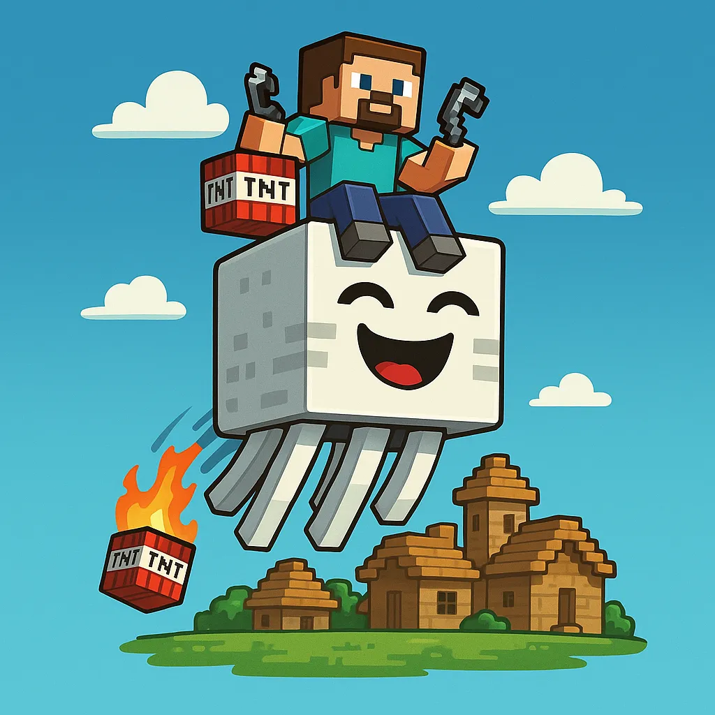 Happy Ghast: BombsAway