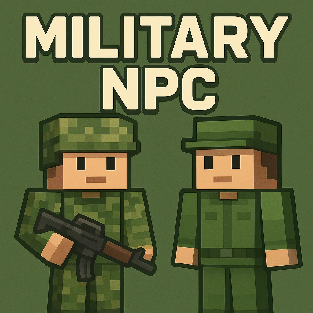 Military NPC and unique weapons