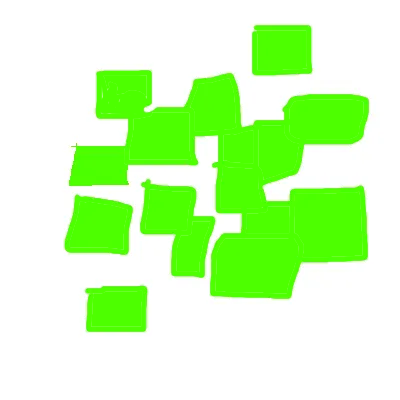 Green Particles for Enderman